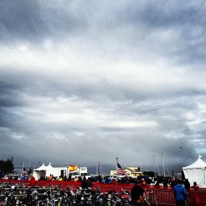 Escape from Alcatraz Triathalon, great place to cheer others on.